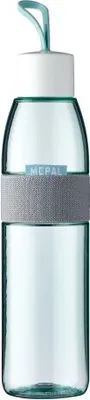 Produktbild von Mepal - Wasserflasche Ellipse - Wiederverwendbare Trinkflasche - Auslaufsichere - Geeignet für kohlensäurehaltige Getränke - BPA-frei - 700 ml - Nordic Green
