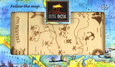 Obrázok produktu pre Łamigłówka Escape Box Caribbean Secret poziom 4 z 4