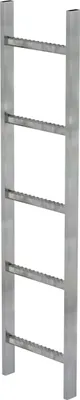 Produktbild von MUNK Schachtleiter Stahl verzinkt 300mm breit 5 Sprossen 1,40m lang