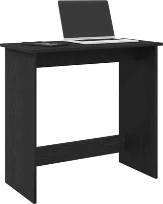 Zdjęcie produktu dla Maison Exclusive – biurko czarne 80 x 40 x 75 cm materiał drewnopochodny