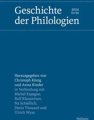 Obrázek produktu pro Geschichte der Philologien