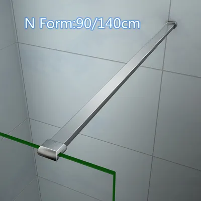 Produktbild von N Form:140cm Haltestange Stabilisator Stabilisierungsstange für Walkin Duschwand Dusche
