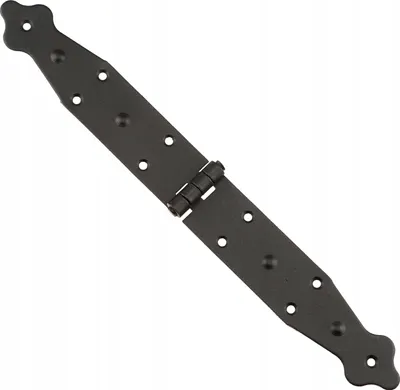 Produktbild von Zier-Scharnier für Türen FEINZ - 300x35 mm - Pulverbeschichtet - Robuste Bauqualität - Elegant und langlebig