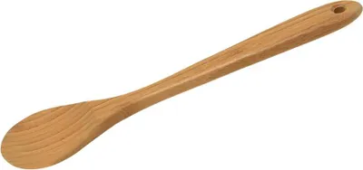 Produktbild von Kesper Küchen Löffel ausem Bambus, Länge 30 cm, Stärke 1,5 cm, Kochlöffel mit Aufhängeöse