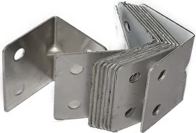 Produktbild von Edelstahl Winkel 30x30x38mm (VE 10 Stück) Var1 Lochwinkel Montagewinkel