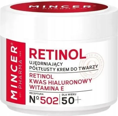 Image de Mincer Pharma Retinol 50+ Crème visage semi-grasse raffermissante No. 502, 50 ml