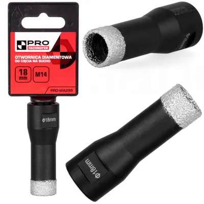 Image de Pro Otwornica diamentowa 18mm do gresu na szlifierkę