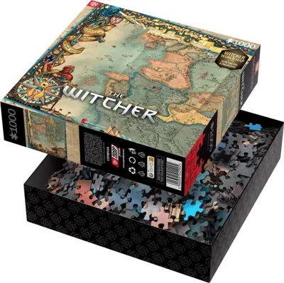 Immagine prodotto di Good Loot The Witcher: Northern Kingdom Map Jigsaw puzzle 1000 pc(s)