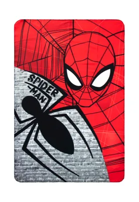 Produktbild von Spider-Man Polar Fleece-Decke Kinder Kuscheldecke 100 x 150 cm