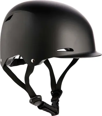 Produktbild von Nils Extreme Fahrradhelm 49 - 54 cm für Kinder - Skaterhelm mit Größenanpassung - Kinderhelm für Fahrrad und Roller - Schwarz - MTW02 - XS