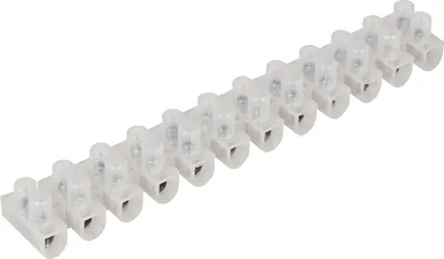 Produktbild von Lüsterklemme McPower, 12 Klemmen, 4,5mm², 5A, transparent