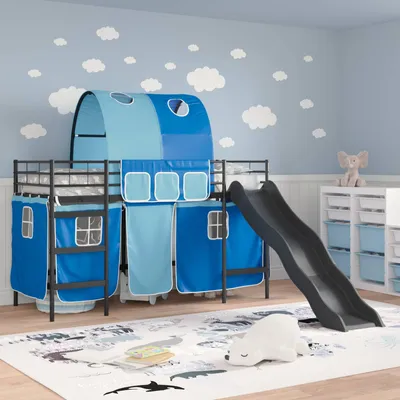 Produktbild von (Design 2026） Schwarz und Blau 90 x 190cm - HOMMIE 802882 - Klassische BettenJugendbett Tagesbett