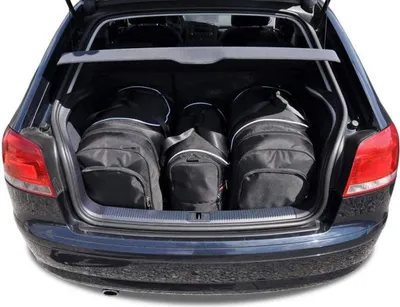Obrázok produktu pre Tašky do kufra AUDI A3 2003-2013 3ks KJUST
