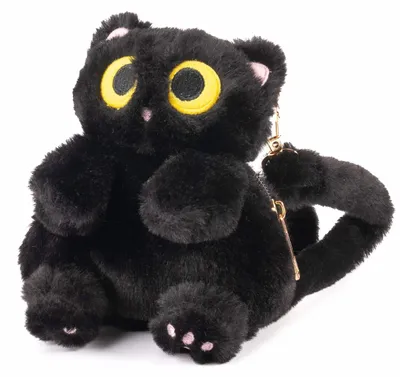 Image de Sac à dos Mini Chat Tiny - Noir | par Great Pretenders