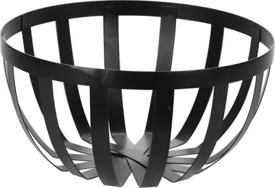 Produktbild von Excellent Houseware Obstschale - Metall - schwarz - D25 cm