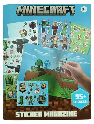 Image de Minecraft Stickerboek