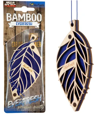 Zdjęcie produktu dla Bamboo Zapach Samochodowy Everfresh Do Auta Zawieszka Fiołek Piżmo Kwiatowy