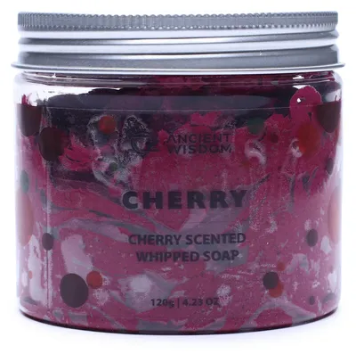 Image de Savon moussant à la cerise, 120 g