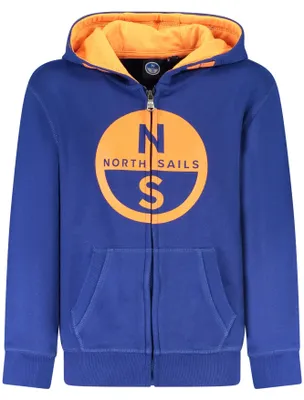 Image de Sweat-Shirt Zippé North Sails Pour Enfant Bleu