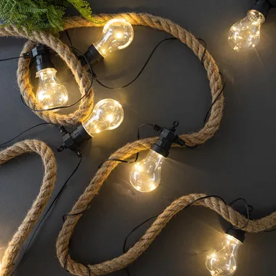 Immagine prodotto di Creative Deco Corda di Iuta 30m | Spessore 20mm | Spago Forte Durevole | Naturale, Spago per Decorazioni Fai da Te, Giardinaggio, Tiragraffi per Gatti