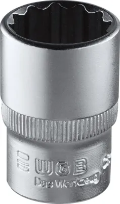 Produktbild von WGB 10mm Steckschlüssel-Einsatz 12-kant für 3/8" Ratschen
