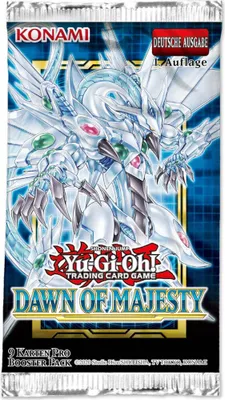 Produktbild von Yu-Gi-Oh! Dawn of Majesty Booster DE (Sammelkartenspiel)