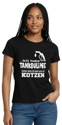 Produktbild von Spreadshirt Tankpreise | Tankbulimie | Tankpreise Zum Kotzen Frauen T-Shirt, L, Schwarz