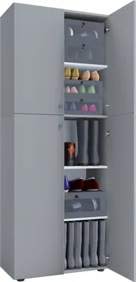 Obrázek produktu pro XL dřevěná velká skříňka na boty Lona 5