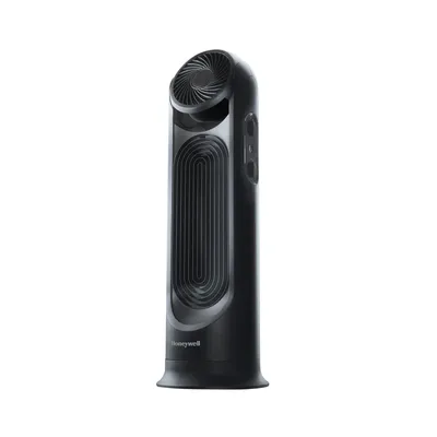 Produktbild von HONEYWELL Turmventilator 58W H:81cm osz. 2Ventilatoren 3St. schwarz HYF500E4