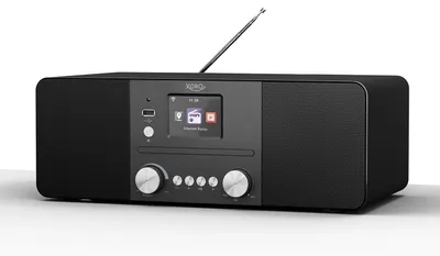 Produktbild von XORO HMT 620 - All-in-One Stereo Internetradio mit CD-Player, DAB+/FM Radio, WLAN, Bluetooth, Spotify Connect, MP3 USB Player, Netzwerkstreaming, App
