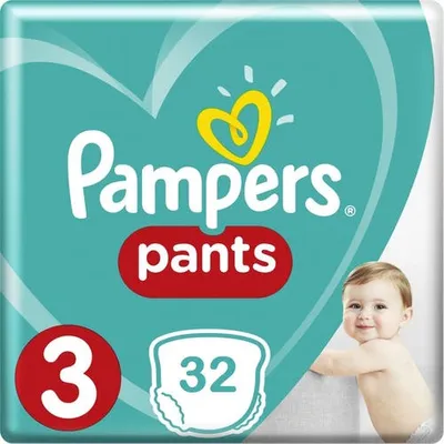 Produktbild von Pampers Baby Dry Pants Größe 3 -32 Windelhosen