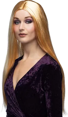 Produktbild von Perücke Lady Hexe Langhaar glatt Blond