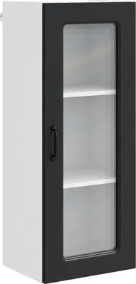 Produktbild von vidaXL Geschirrspülerfront Kalmar Schwarz 40 x 31 x 100 cm