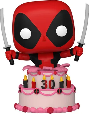 Obrázek produktu pro FUNKO POP! Deadpool In Cake, Sběratelská postavička, Komiks