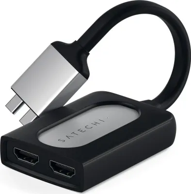 Produktbild von Satechi Type-C Dual zu HDMI Dual Adapter