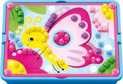 Produktbild von Quercetti Mosaik Spielzeug Fantacolor 180-tlg kreativ