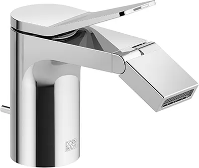 Produktbild von Dornbracht LISSÉ Bidet-Einhandbatterie mit Ablaufgarnitur, Ausladung 123mm, 33600845-06