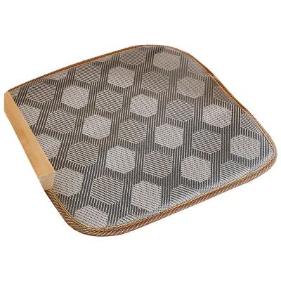 Produktbild von Sitzmatte waschbar atmungsable, weiche bequeme Verschleiß-resistente Sommerkühlstuhl Sitzkissen Haushaltsvorräte-K
