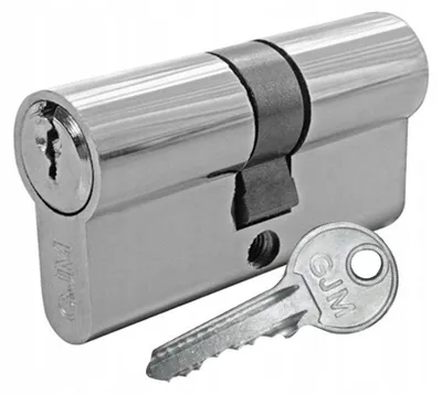 Produktbild von GJM Türzylinder Nickel 30/35 inkl. 3 Schlüssel