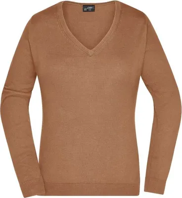 Produktbild von Klassischer Baumwoll-Pullover camel, Gr. S