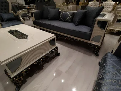 Produktbild von Designer Couchtisch Ausgefallenem Wohnzimmer Couchtisch Besonderem Charme Möbel