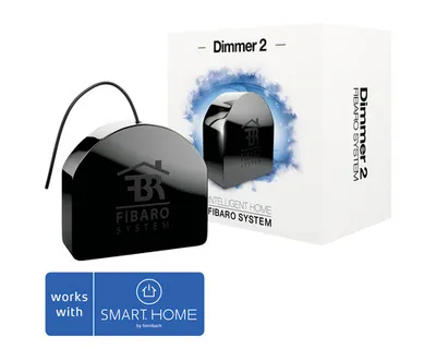 Immagine prodotto di Dimmer 2 Fibaro FGD-212 Z-Wave Plus fino a 250W - compatibile con SMART HOME di hornbach