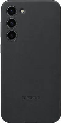 Zdjęcie produktu dla Samsung Leather Cover Etui Samsung Galaxy S23+ Pokrowiec Z Naturalnej Skry Czarne (Ef-Vs916Lbegww)