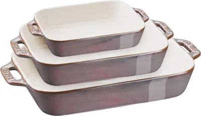 Produktbild von Staub Cooking Satz von 3 rechteckigen Platten 405081730