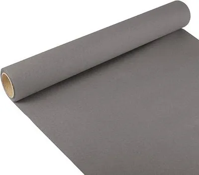 Produktbild von Tischläufer, Tissue "ROYAL Collection" 3 m x 40 cm grau