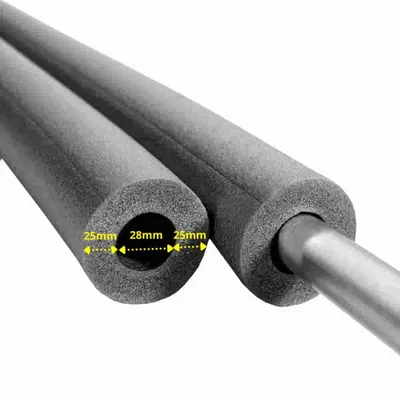 Produktbild von CLIMAFLEX® 2m Isolierschlauch Ø 28 mm x 25 mm Dämmung 100% Fe GEG