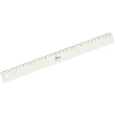 Produktbild von Lineal M+R Green Line 30cm Biokunststoff natur M+R Green Line 30cm Biokunststoff natur
