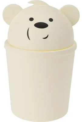 Obrázek produktu pro Malý odpadkový koš ve tvaru medvídka do dětského pokoje, 1,5 l