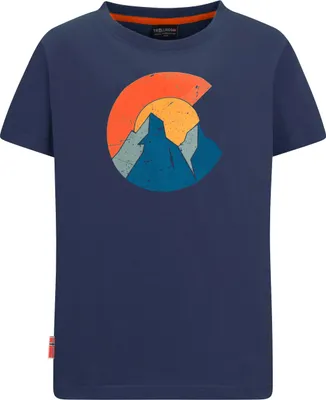 Image de T-shirt pour garçon Trollkids, modèle Halsafjord, couleur bleu mystique, taille 110