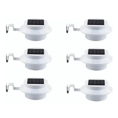 Produktbild von LED Solar Gartenlicht 6er Set – Wasserdicht, Zaunlicht, Wasserablauf-/Dachrinnen-/Blumenbeet-Lampe